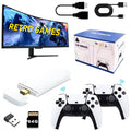 2026 M15 Retro Game Console with HDMI Output and Wireless Controller - Plug and Play with 64GB of HD Games for TV and Arcade Experience