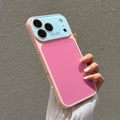 Dopamine Color Block Phone Case - Full Coverage Protection for iPhone 17, 16, 15, 14, 13 Pro Max - Summer Series Design