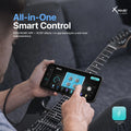 【Zero-Gear Rocker】Xmari Smart Electric Guitar with Built-In DSP Effects, 4 Presets, USB-C OTG Recording, Headphone Output, Alnico Pickups W/Coil Split, Carbon Fiber Body, Gig Bag, Strap, Cable & Picks 24-Hour Shipping 2-Year Warrant Dealsforyoudays