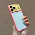 Dopamine Color Block Phone Case - Full Coverage Protection for iPhone 17, 16, 15, 14, 13 Pro Max - Summer Series Design