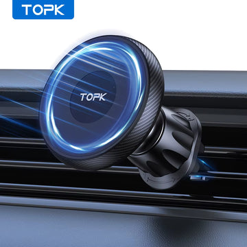 Magnetic Car Phone Holder Mount Air Vent Strong Magnet for Magsafe Case for Iphone 16 15 14 13 12 Pro Max Samsung S25 Ultra