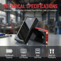 50000Mah Ultra Capacity Portable Power Bank 22.5W Fast Charging Dual Input & Output LED Digital Display External Battery Pack with Flashlight for Iphone Android