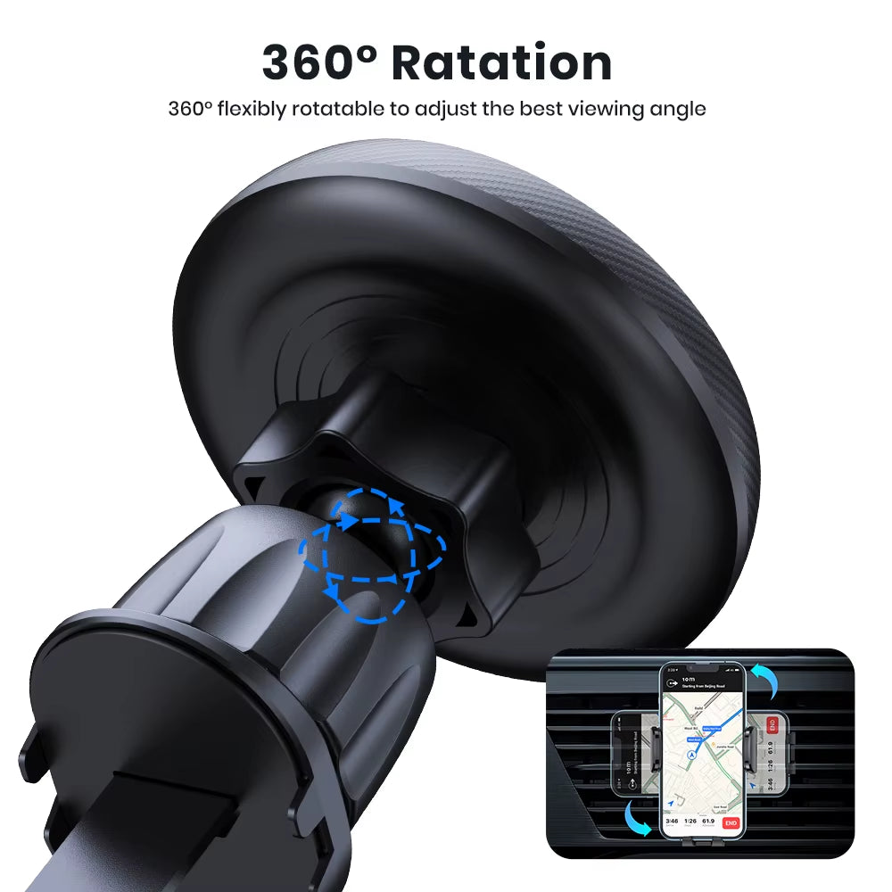 Magnetic Car Phone Holder Mount Air Vent Strong Magnet for Magsafe Case for Iphone 16 15 14 13 12 Pro Max Samsung S25 Ultra