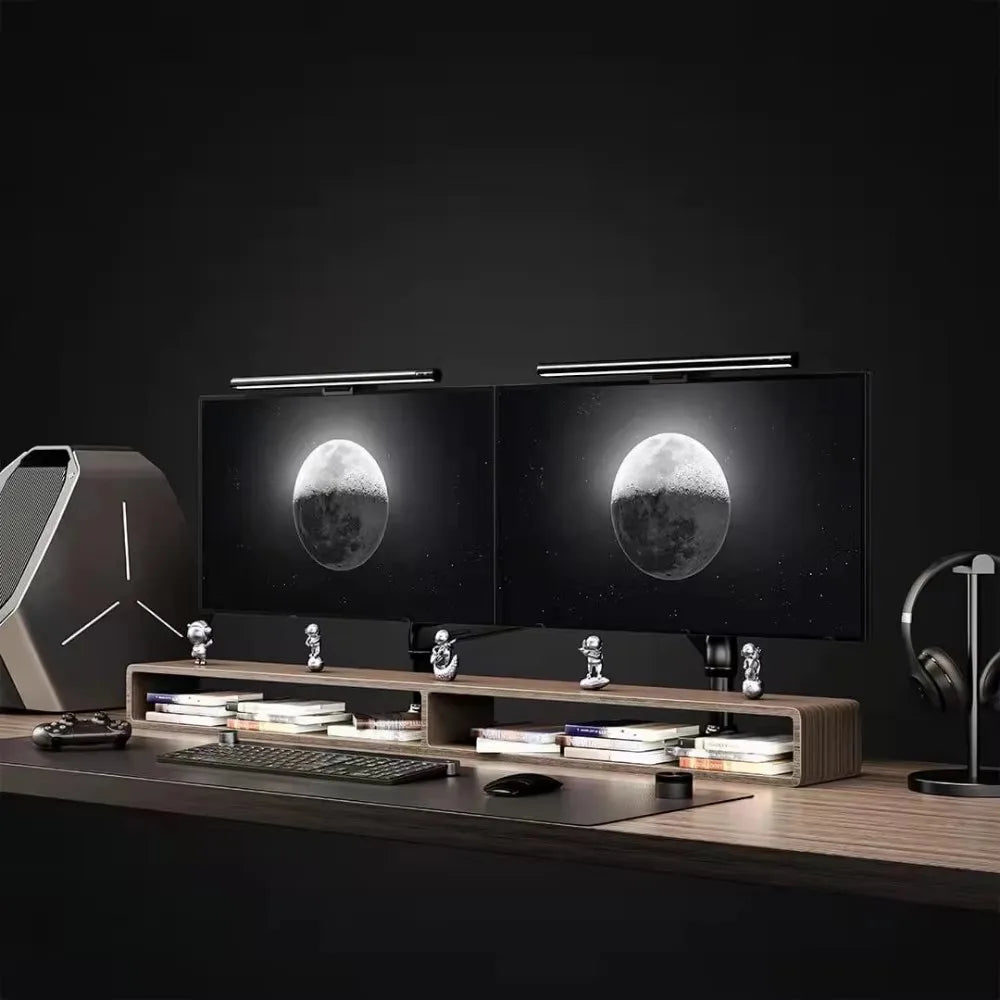 LYMAX M2/M2Plus Desk Lamp with Screen Bar Display and Eye Protection for PC Monitors - Wireless Remote Control Included